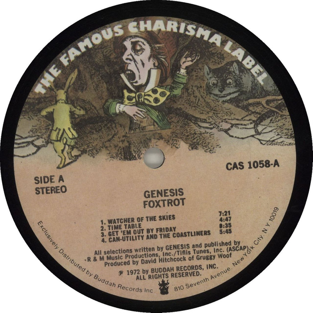 Genesis Foxtrot - 3rd US vinyl LP album (LP record) GENLPFO129619