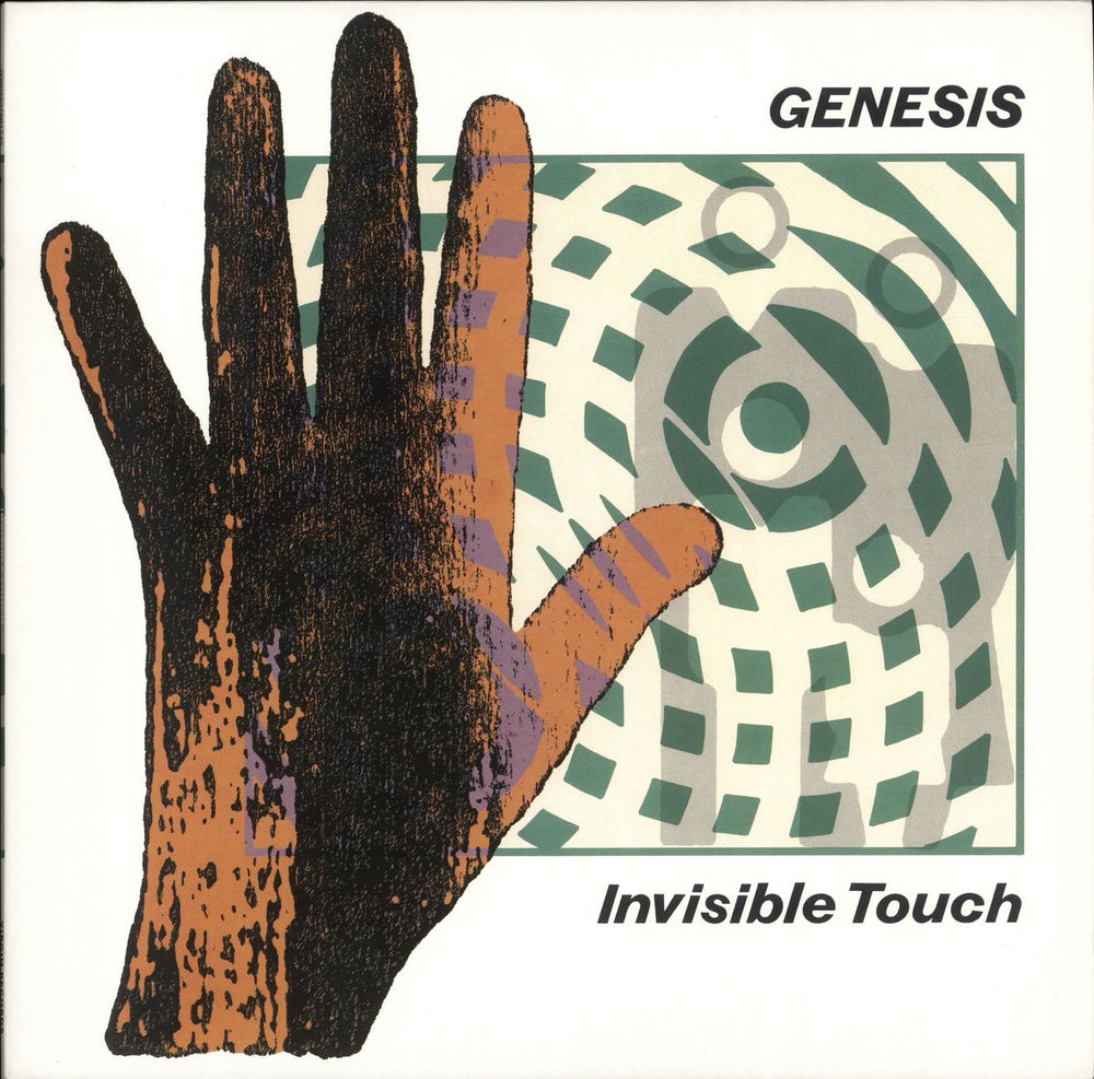 Genesis Invisible Touch - 180gm UK vinyl LP album (LP record) GENLPY12