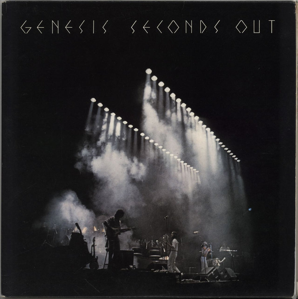 Genesis Seconds Out Irish 2-LP vinyl record set (Double LP Album) GE2001