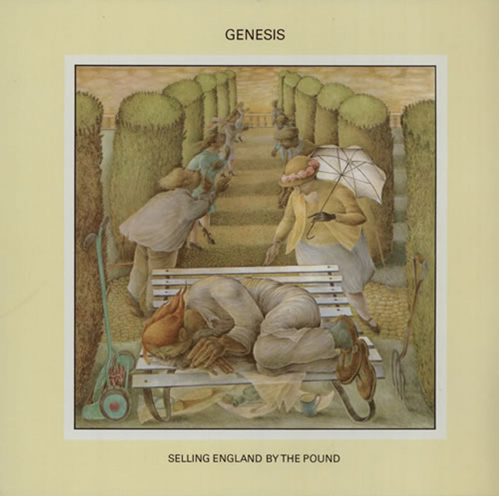 Genesis Selling England By The Pound German vinyl LP album (LP record) 6369944