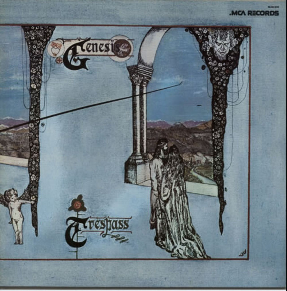 Genesis Trespass Canadian vinyl LP album (LP record) MAB816