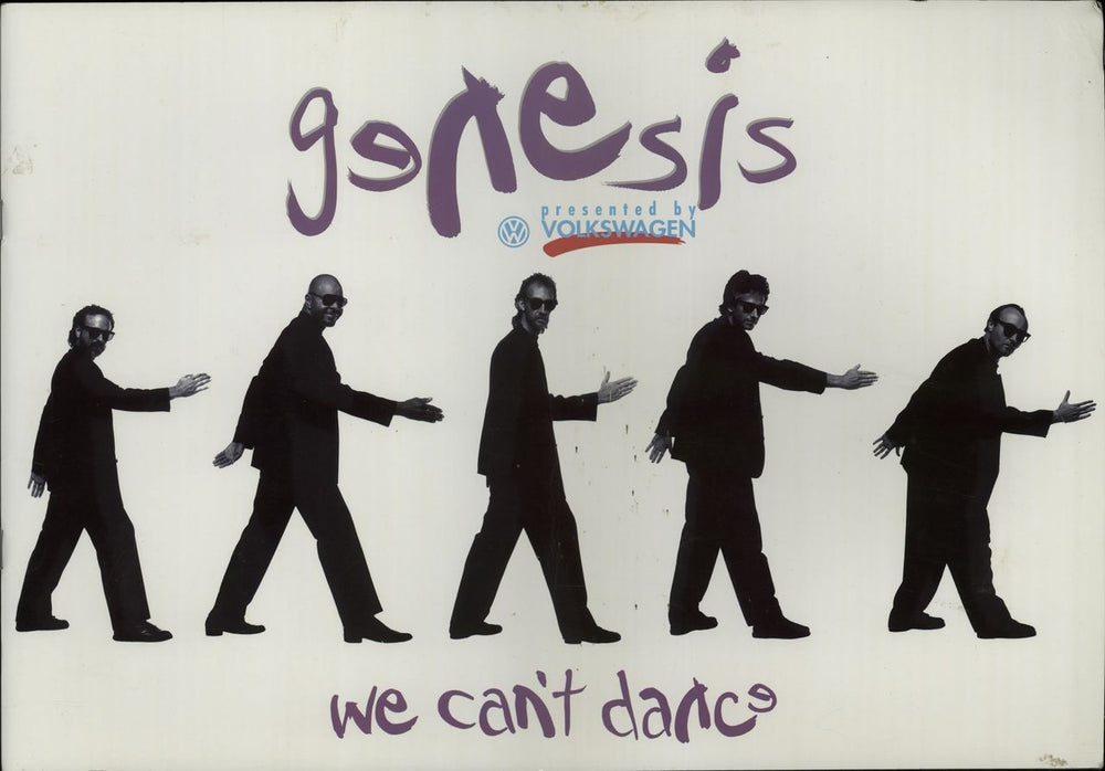 Genesis We Can't Dance / UK Tour 1992 - Pair UK tour programme TOUR PROGRAMME