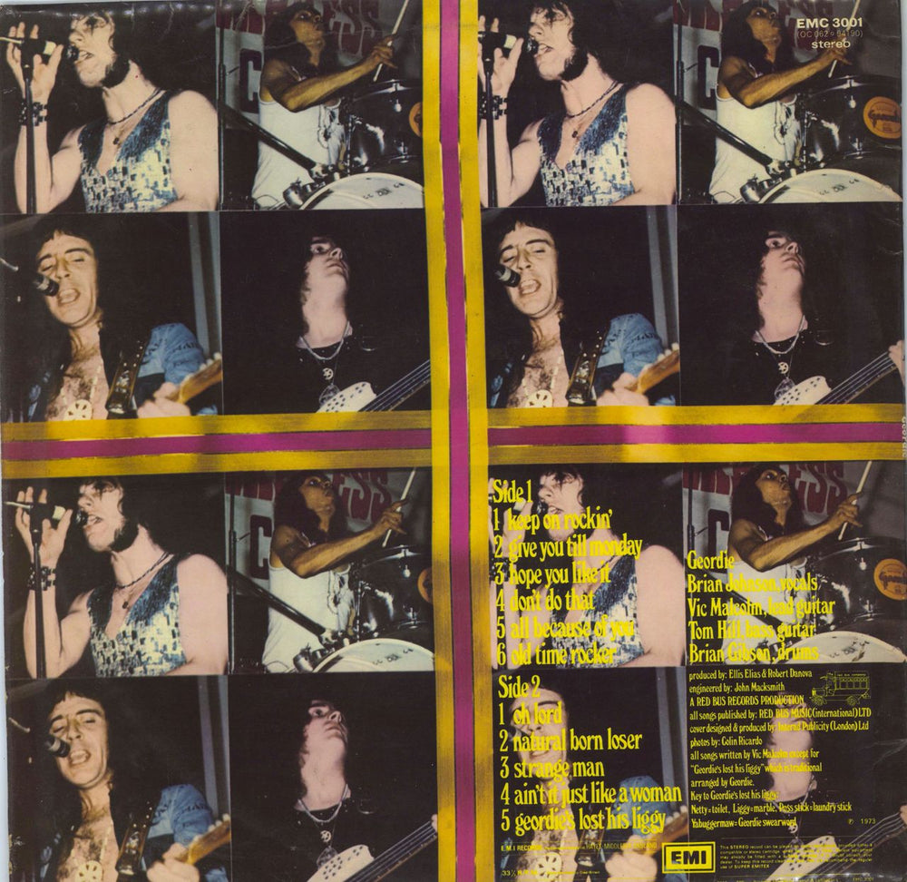 Geordie Hope You Like It - VG UK vinyl LP album (LP record)