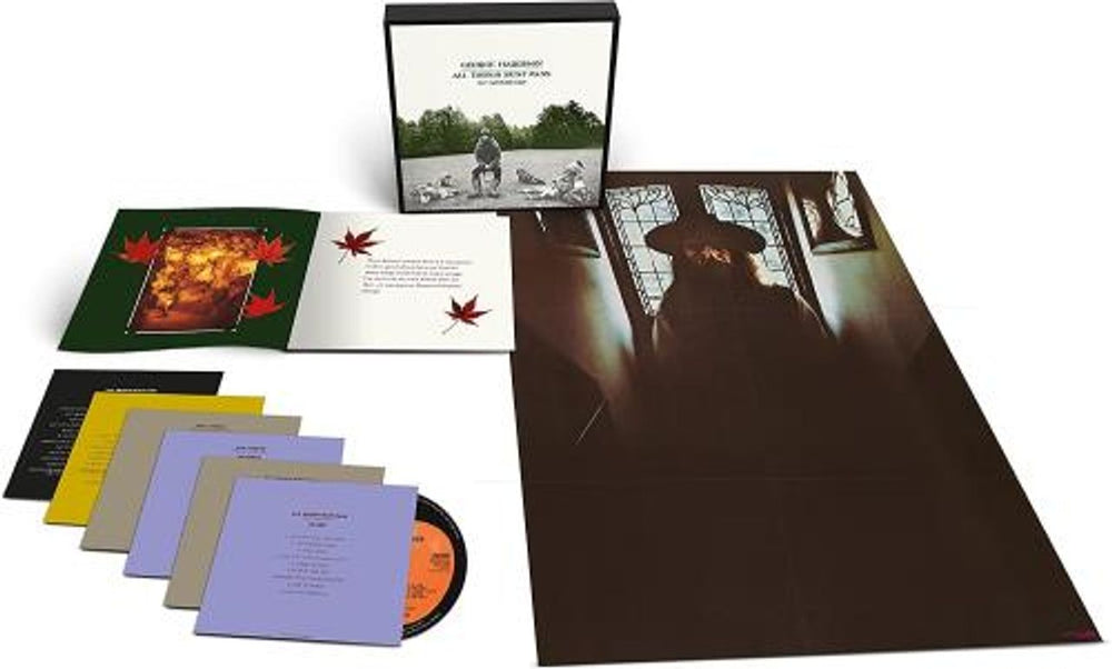 George Harrison All Things Must Pass 50th Anniversary UK CD Album Box Set GHADXAL802825