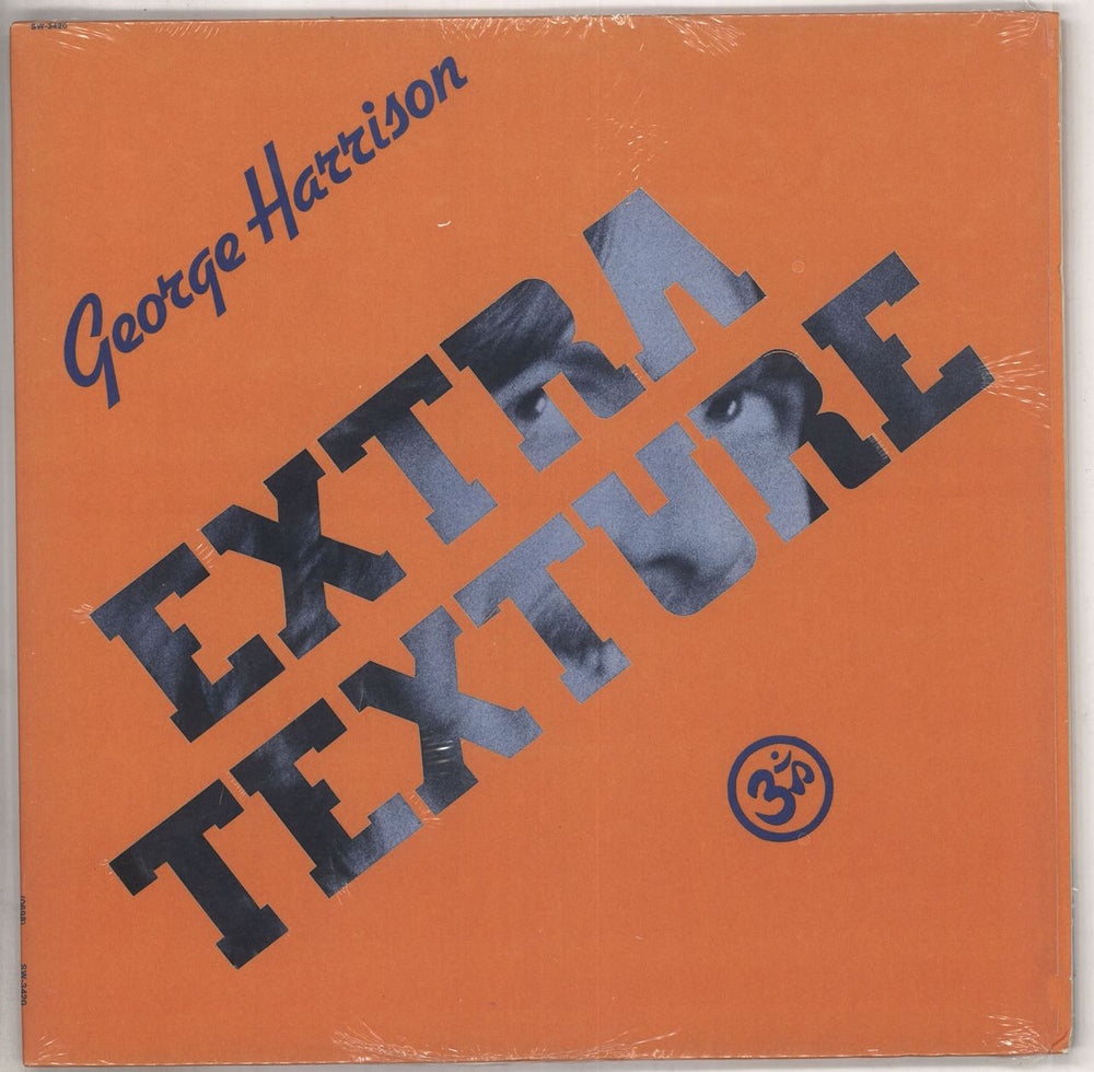 George Harrison Extra Texture + Shrink US vinyl LP album (LP record) SW-3420