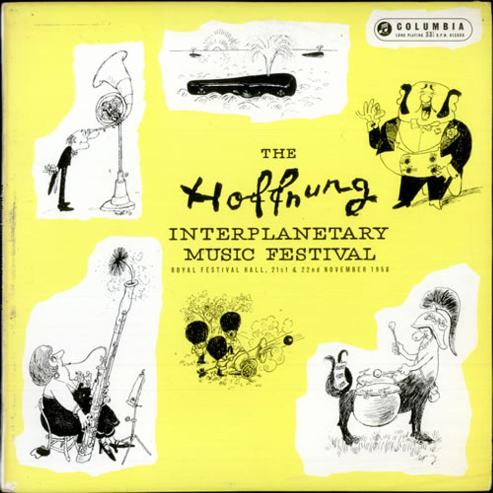 Gerard Hoffnung The Hoffnung Interplanetary Music Festival UK vinyl LP album (LP record) 33CX1617