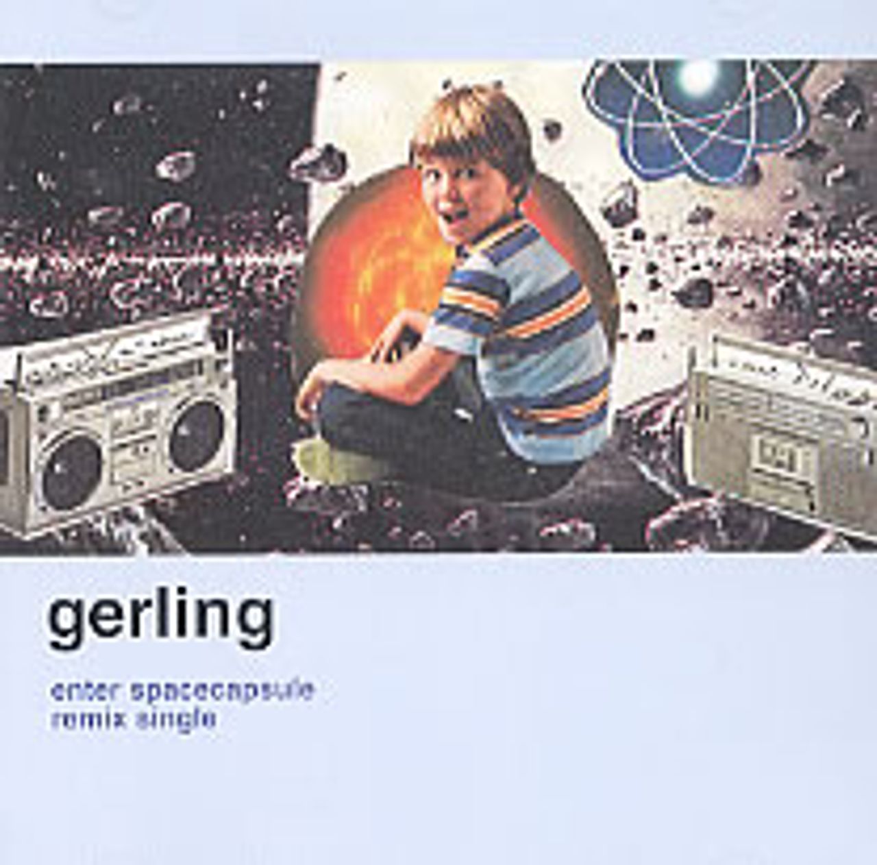 Gerling Enter Spacecapsule UK CD single (CD5 / 5") INFECT83CDS
