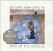 Get Cape. Wear Cape. Fly War Of The Worlds UK 7" vinyl single (7 inch record / 45) ATUK049X