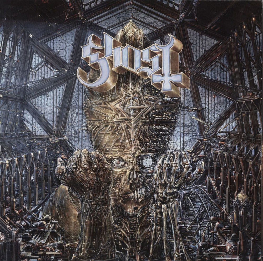 Ghost (Swedish) Impera - Metallic Gold Vinyl UK vinyl LP album (LP record) LVR02480