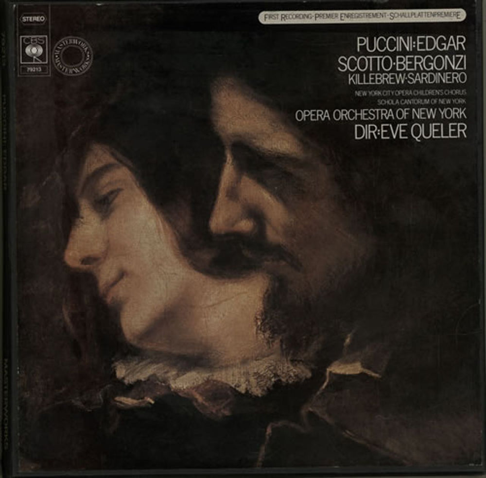 Giacomo Puccini Edgar German Vinyl Box Set 79213