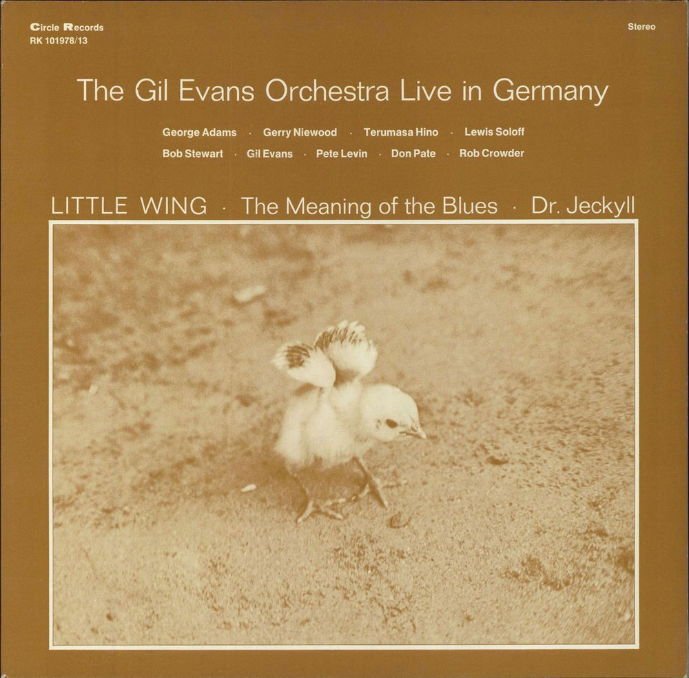 Gil Evans Little Wing (Live In Germany) German vinyl LP album (LP record) RK101978/13