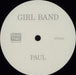 Girl Band Paul UK 12" vinyl single (12 inch record / Maxi-single) RTRADST760