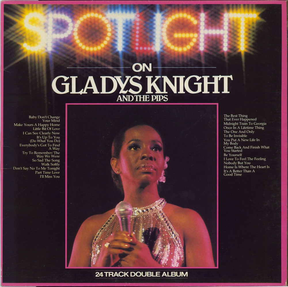 Gladys Knight & The Pips Spotlight On Gladys Knight And The Pips UK 2-LP vinyl record set (Double LP Album) SPOT1006