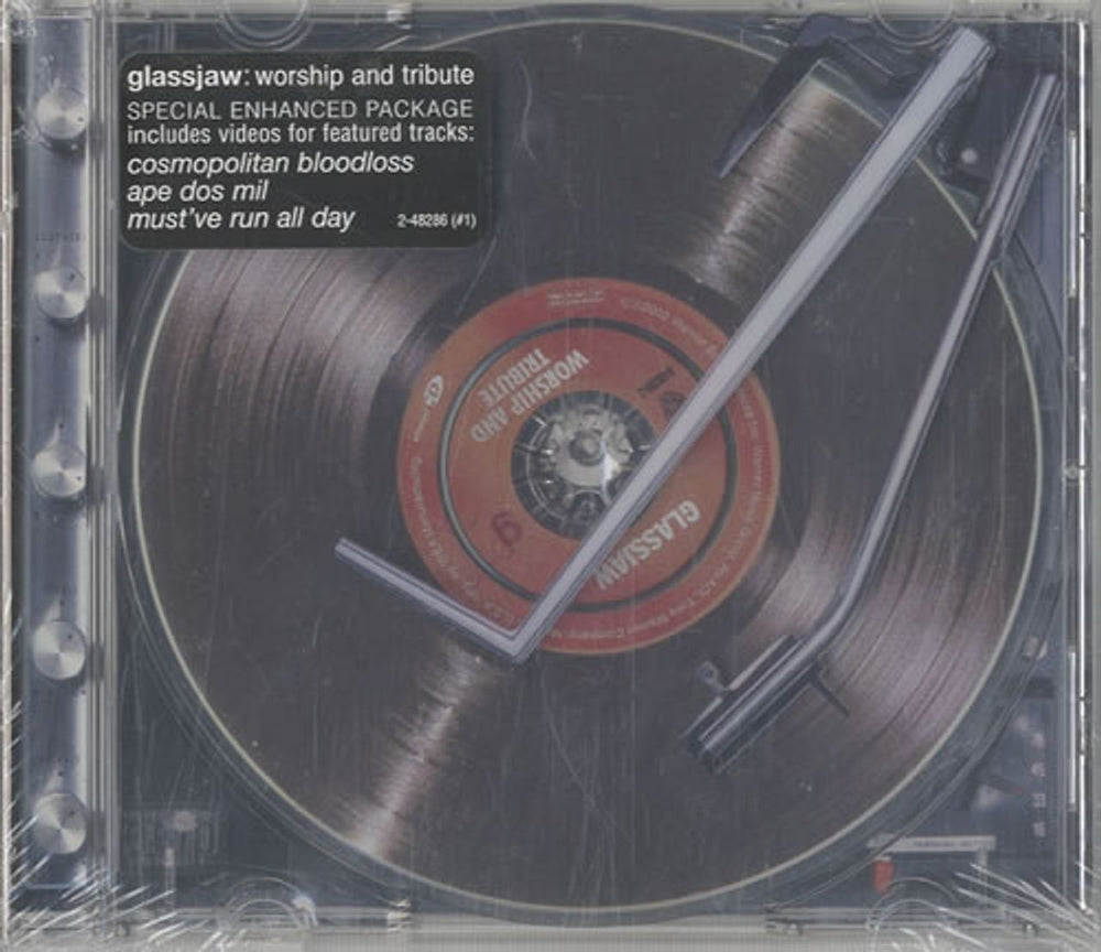 Glassjaw Worship And Tribute US CD album (CDLP) 948286-2