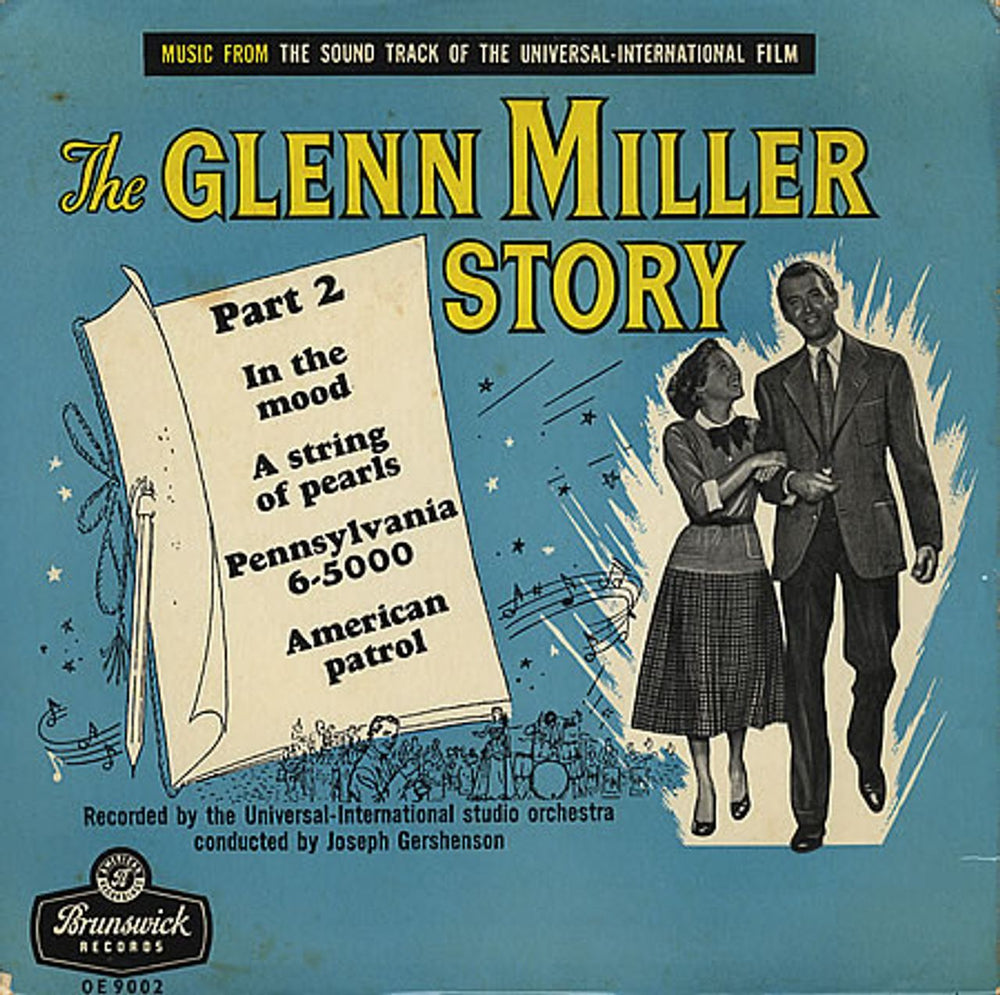 Glenn Miller The Glenn Miller Story Part 2 EP UK 7" vinyl single (7 inch record / 45) OE9002