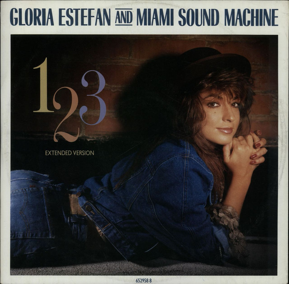 Gloria Estefan 1-2-3 (Extended Version) UK 12" vinyl single (12 inch record / Maxi-single) 6529588