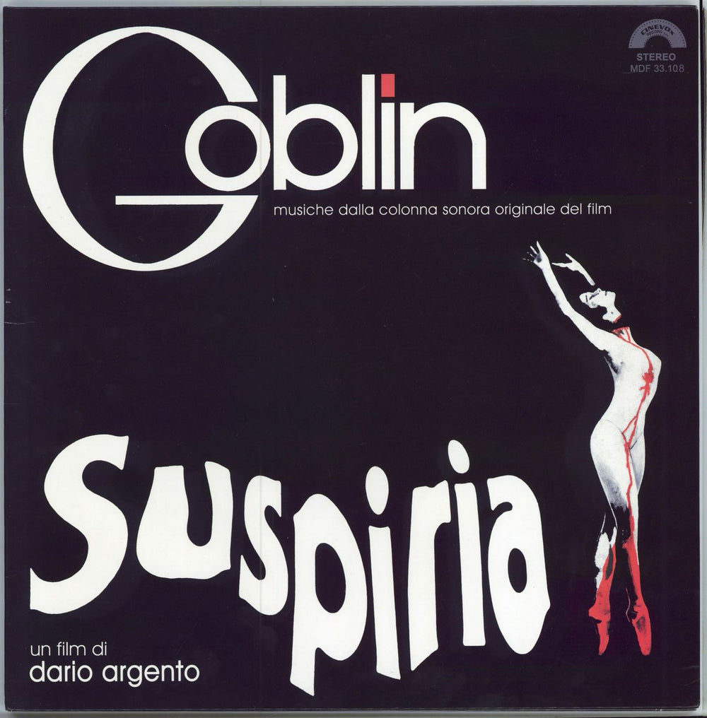 Goblin Suspiria - 180gram Italian vinyl LP album (LP record) AMSLP11