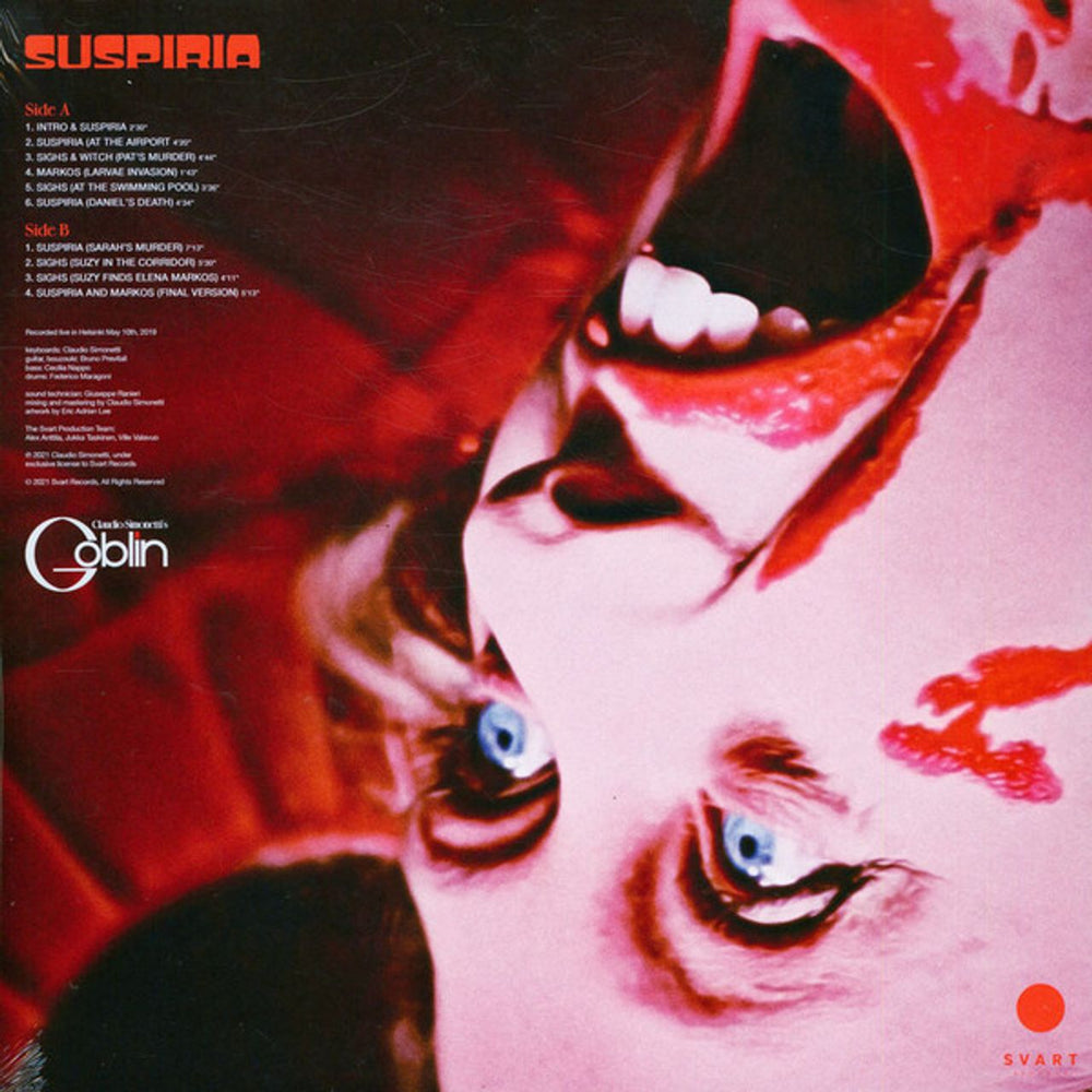 Goblin Suspiria Live Soundtrack Experience - Red Vinyl - Sealed UK vinyl LP album (LP record) GB9LPSU782422