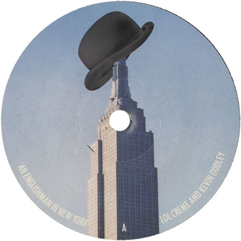 Godley & Creme An Englishman In New York UK 7" vinyl single (7 inch record / 45) POSP80