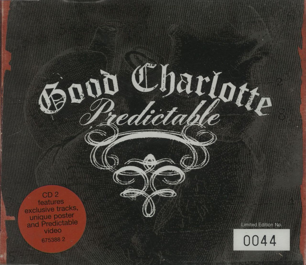 Good Charlotte Predictable UK 2-CD single set (Double CD single) GHL2SPR302500