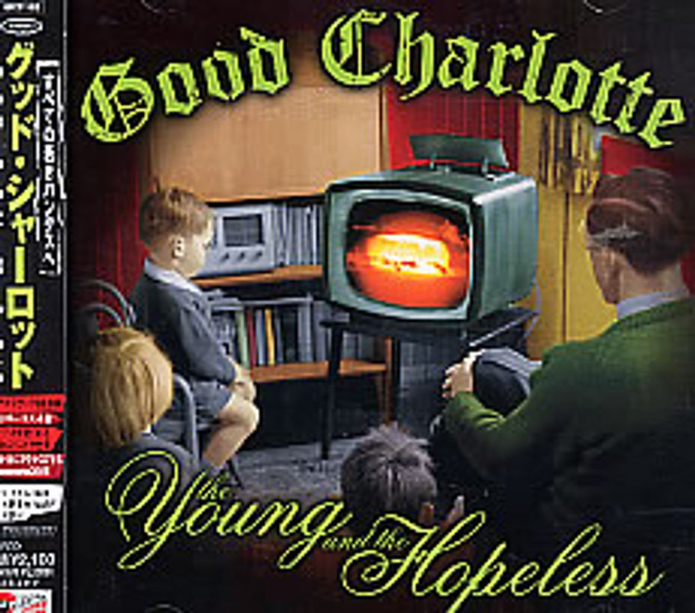 Good Charlotte The Young And The Hopeless Japanese Promo CD album (CDLP) EICP182