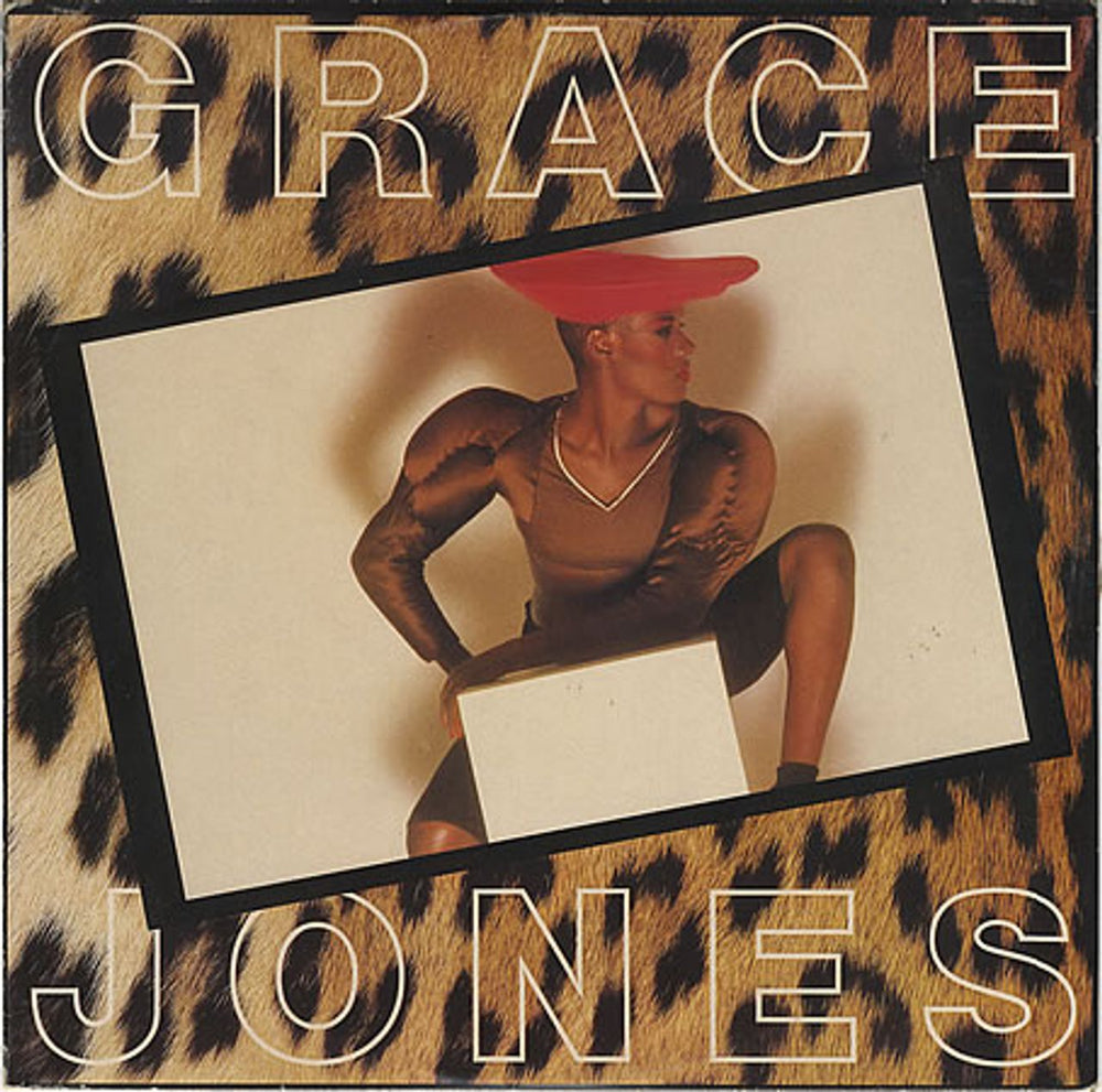 Grace Jones The Hunter Gets Captured By The Game + p/s UK 12" vinyl single (12 inch record / Maxi-single) 12WIP6645