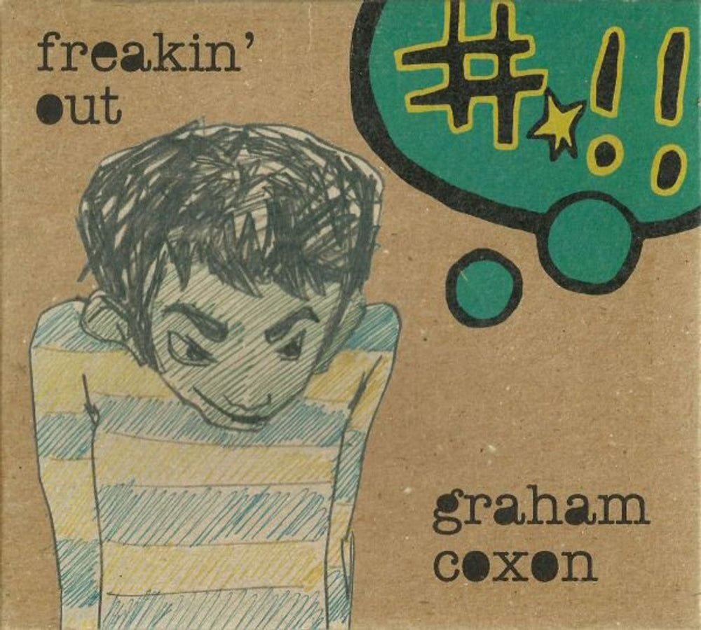 Graham Coxon Freakin' Out / All Over Me UK Promo 2-CD single set (Double CD single) CDRDJ6652