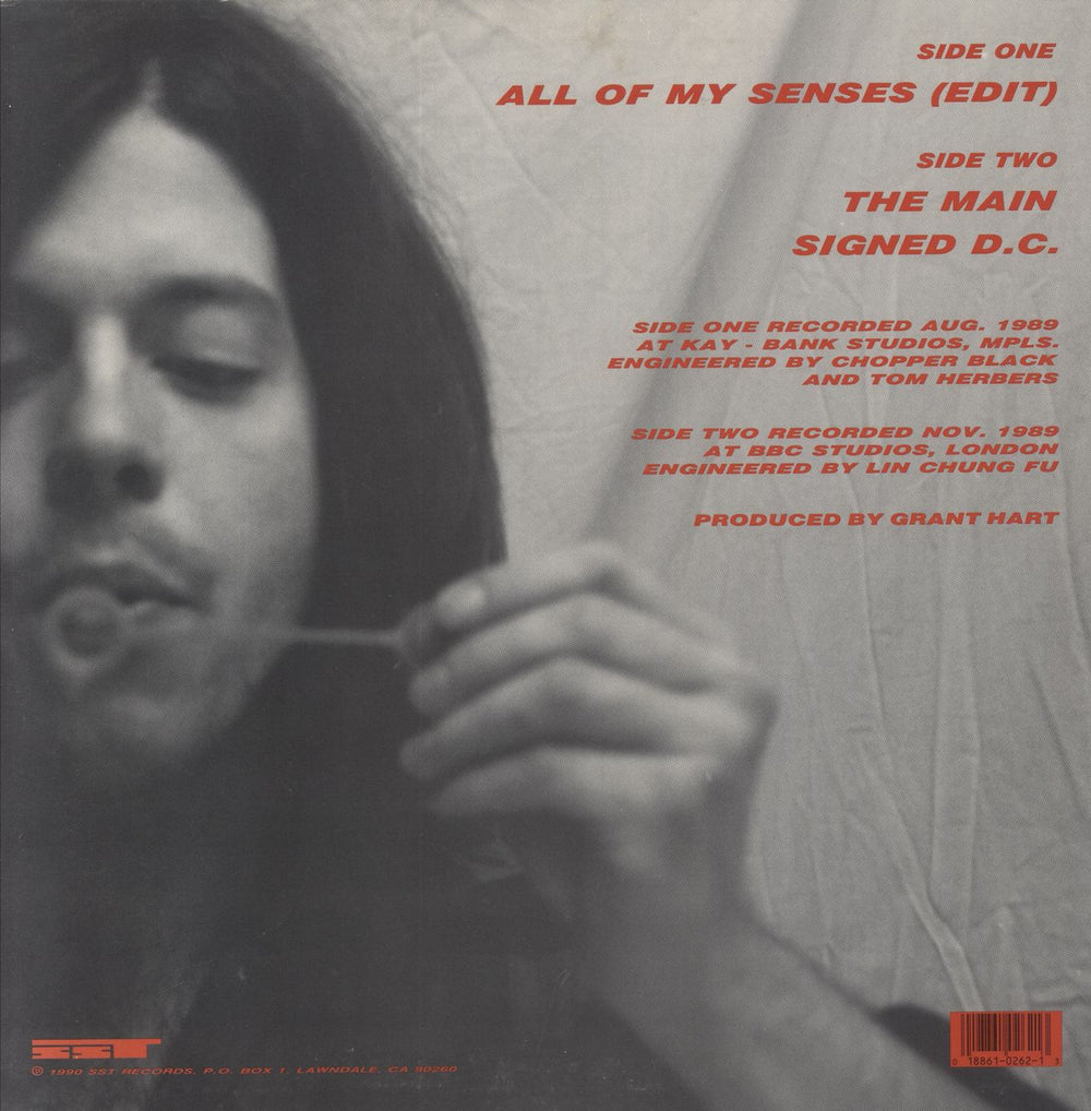 Grant Hart All Of My Senses US 12" vinyl single (12 inch record / Maxi-single) 018861026213