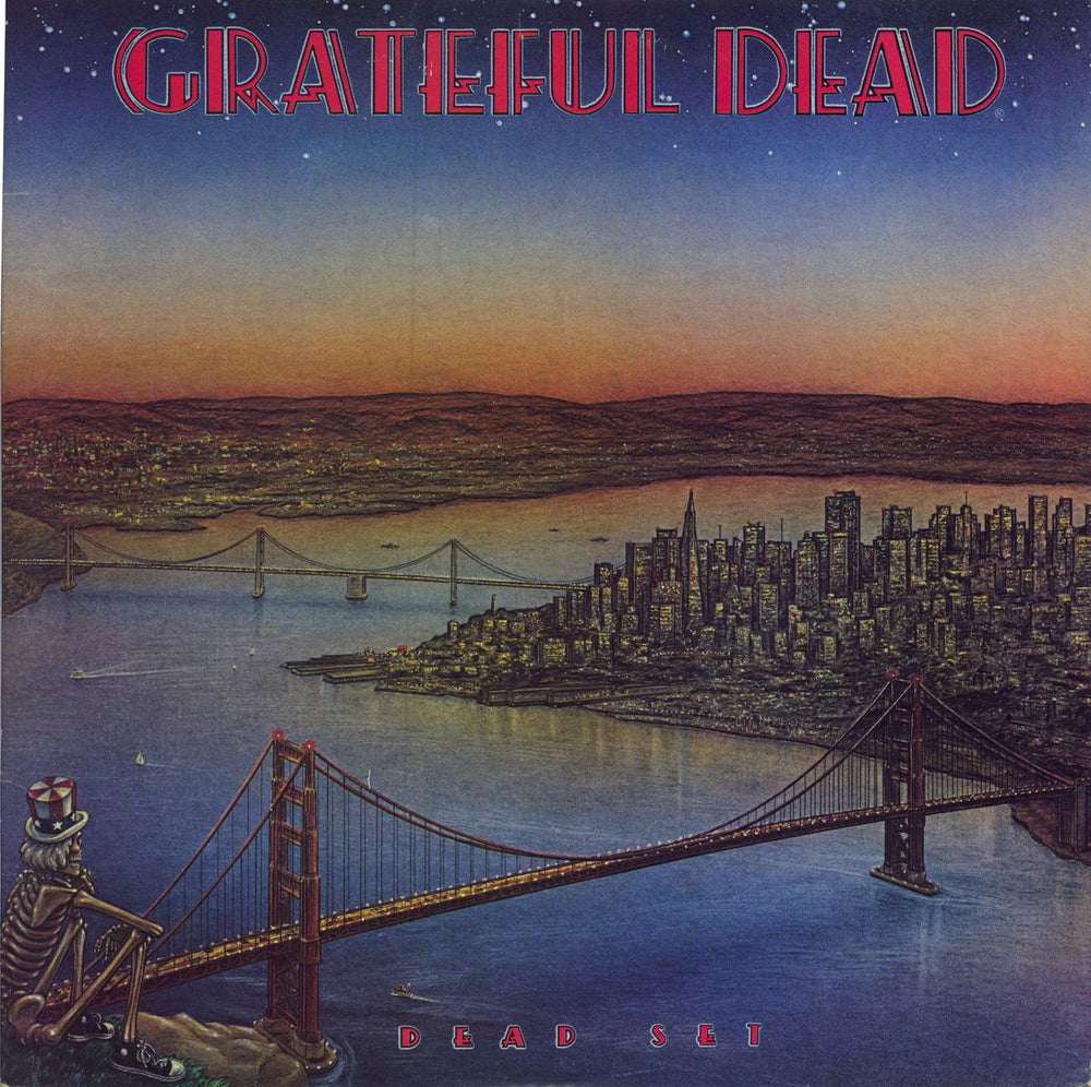 Grateful Dead Dead Set + PR UK Promo 2-LP vinyl record set (Double LP Album) DARTY11