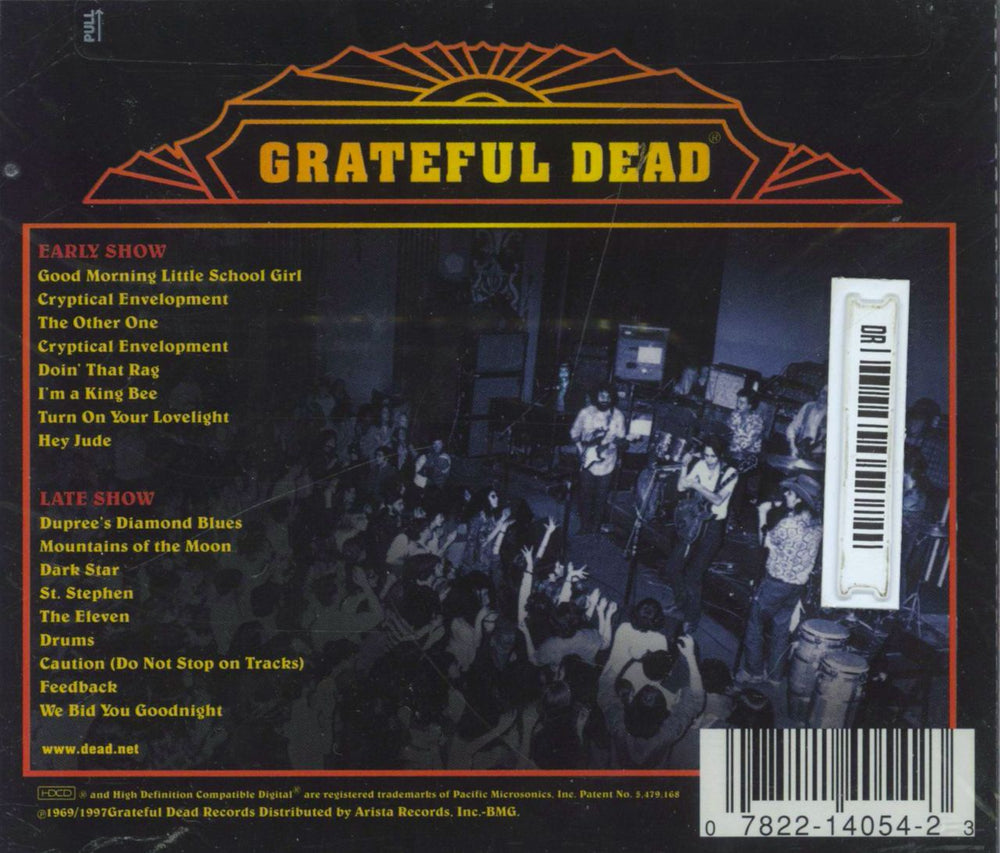 Grateful Dead Fillmore East 2-11-69 - Sealed UK 2 CD album set (Double CD) 078221405423