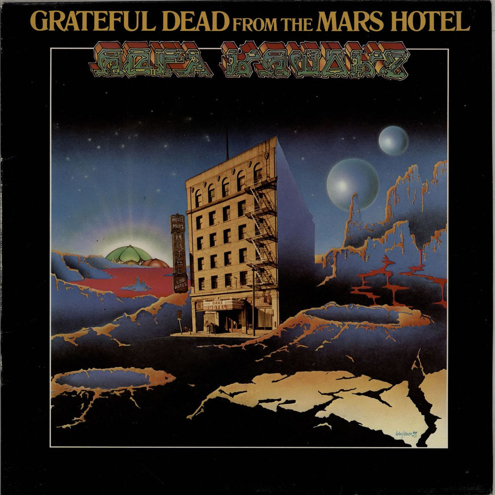 Grateful Dead From The Mars Hotel - EX UK vinyl LP album (LP record) K59302