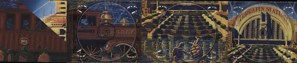 Grateful Dead Terrapin Station: Capital Centre, Landover, MD 3/15/90 US 3-CD album set (Triple CD) GRD3CTE632430