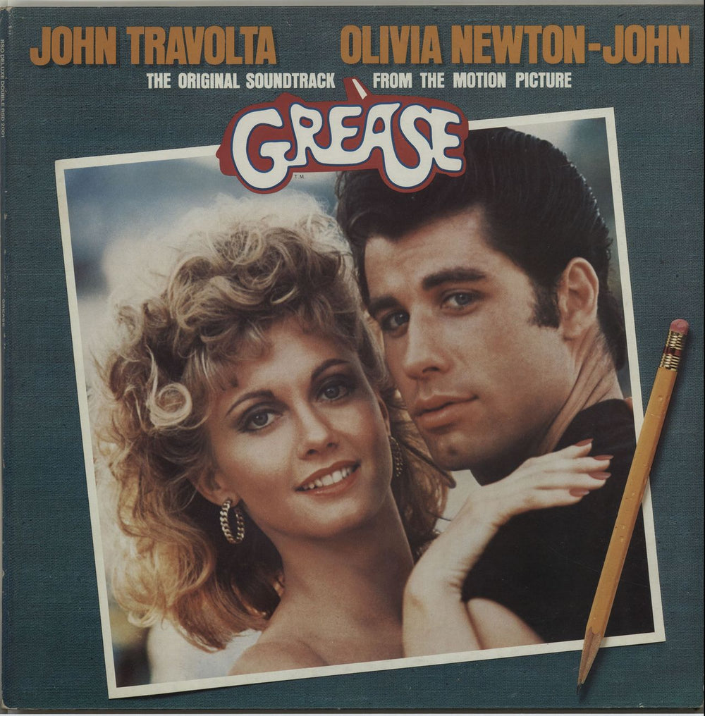Grease Grease - Original Soundtrack UK 2-LP vinyl record set (Double LP Album) RSD2001