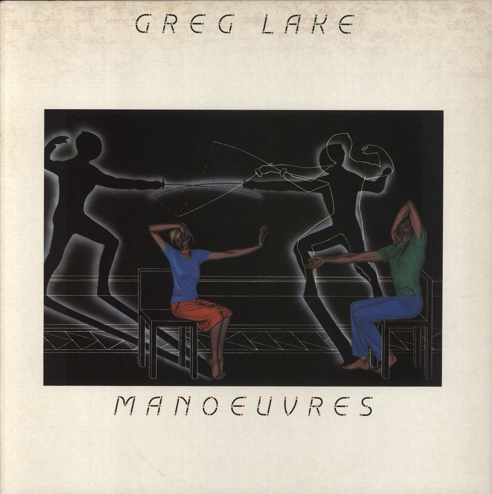 Greg Lake Manoeuvres UK vinyl LP album (LP record) CHR1392