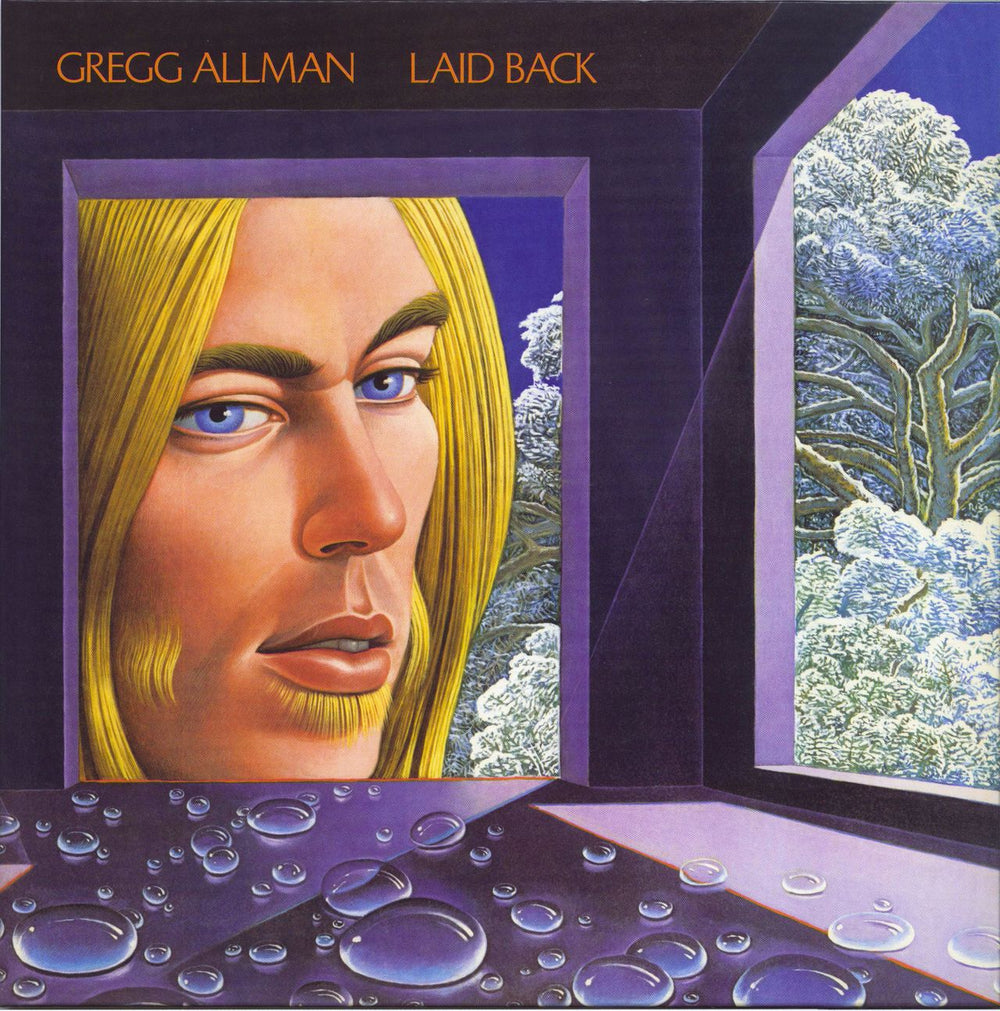 Gregg Allman Laid Back - 180gm UK vinyl LP album (LP record) 00602577413872