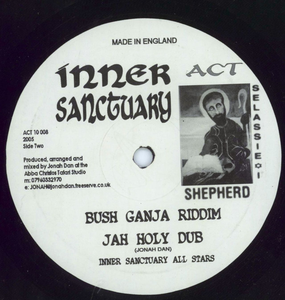 Gregory Isaacs Bush Ganja / Love Is The Key UK 10" vinyl single (10 inch record)