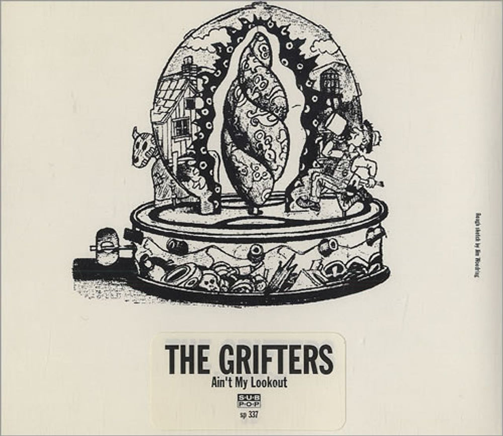 Grifters Ain't My Lookout US Promo CD album (CDLP) SP337