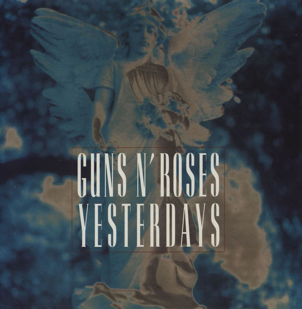 Guns N Roses Yesterdays UK 7" vinyl single (7 inch record / 45) GFS27