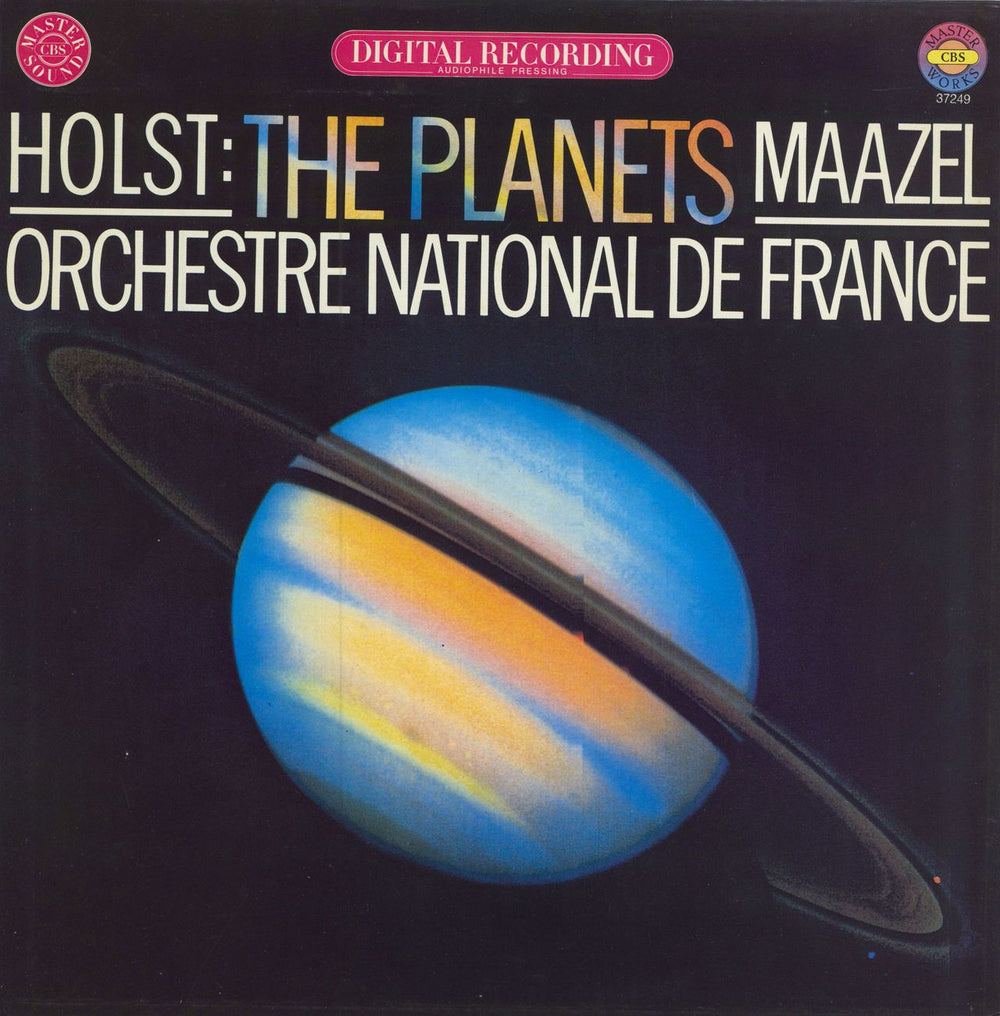 Gustav Holst The Planets German vinyl LP album (LP record) D37249