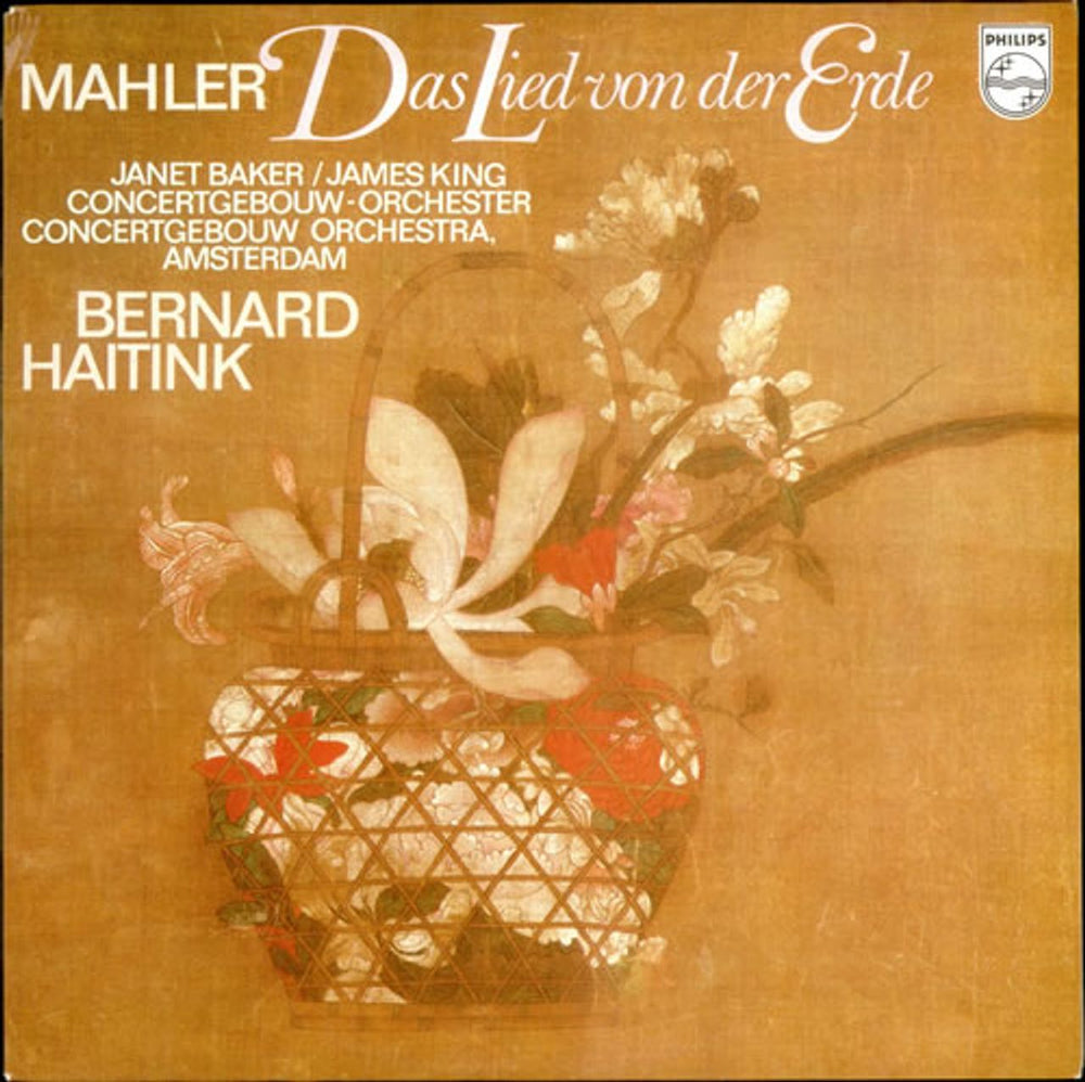 Gustav Mahler Das Lied Von Der Erde Dutch vinyl LP album (LP record) 6500831