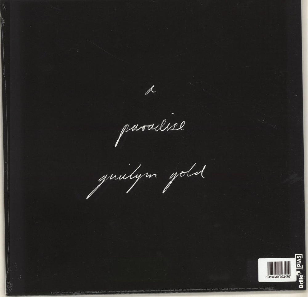 Gwilym Gold A Paradise - 180gram Vinyl - Sealed UK vinyl LP album (LP record) 5414939923470