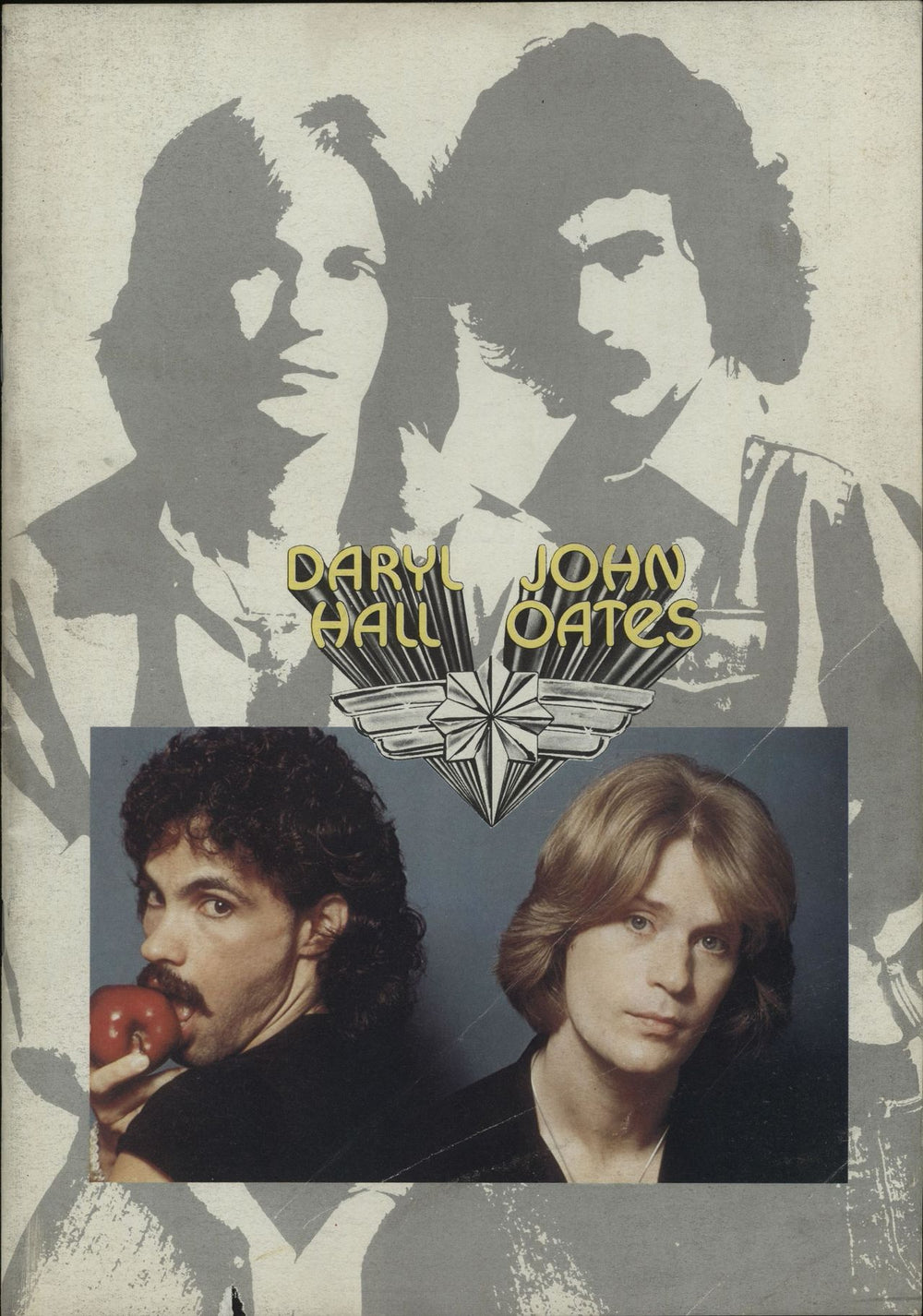 Hall & Oates '77 Tour UK tour programme TOUR PROGRAMME