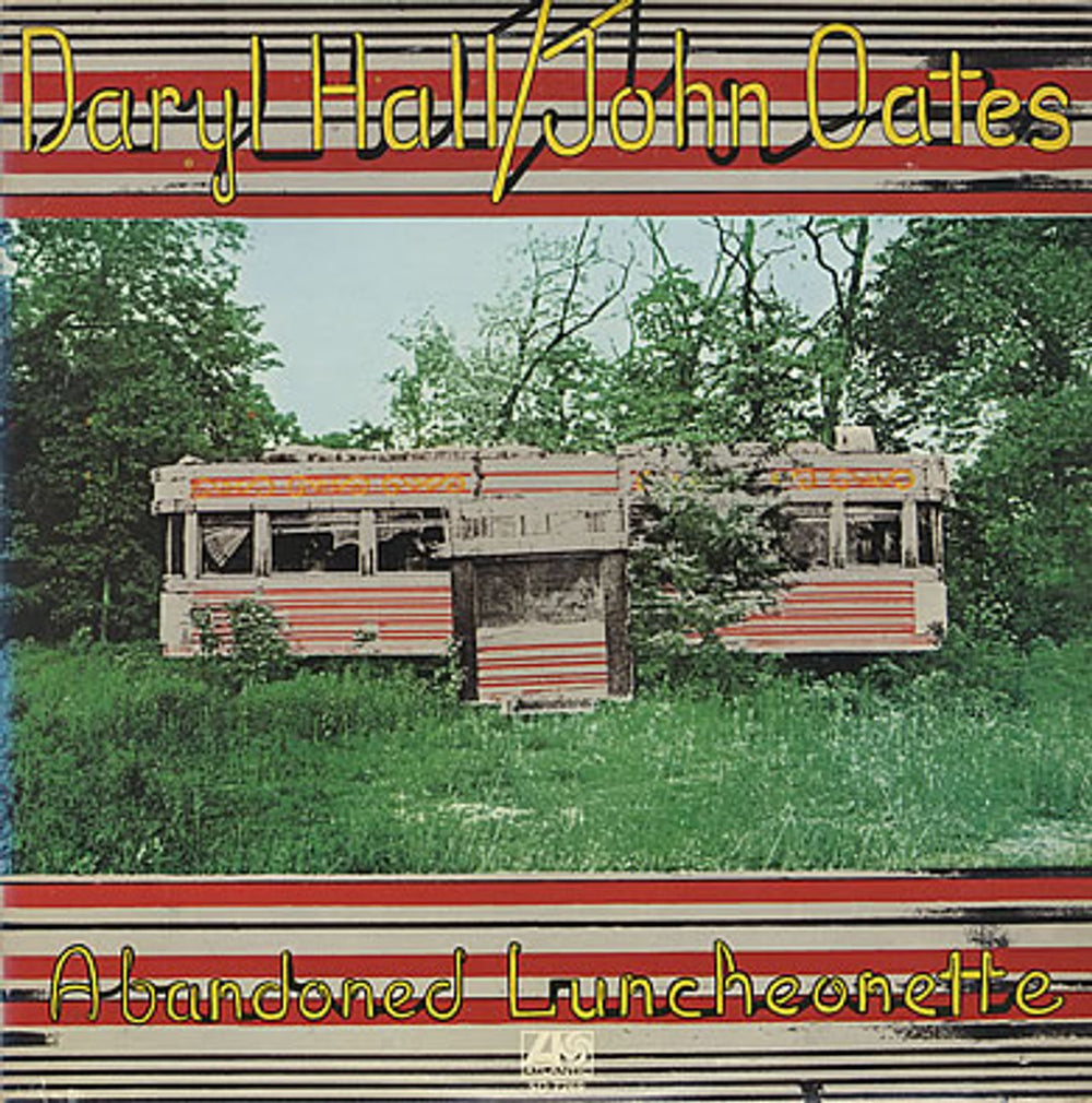 Hall & Oates Abandoned Luncheonette + Fold-out Lyric Insert US vinyl LP album (LP record) SD7269