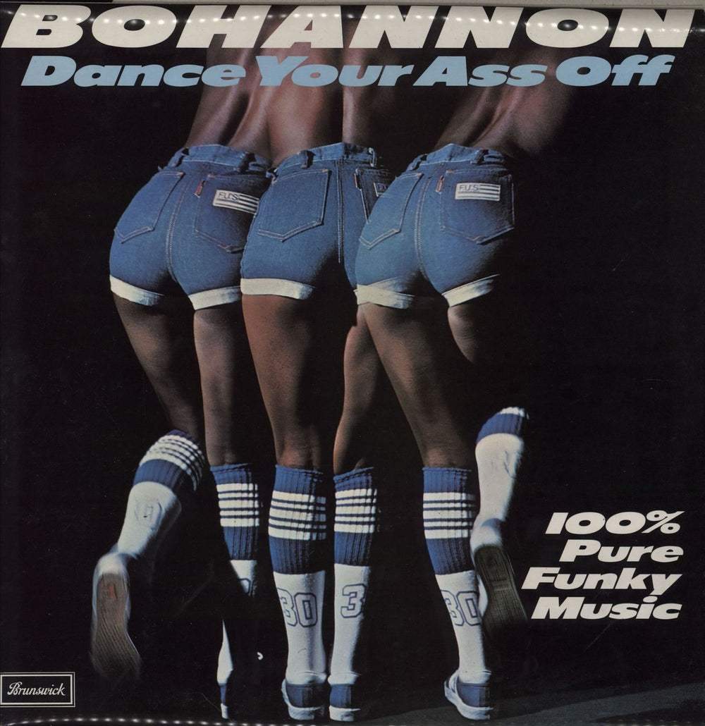 Hamilton Bohannon Dance Your Ass Off UK vinyl LP album (LP record) BRLS3020