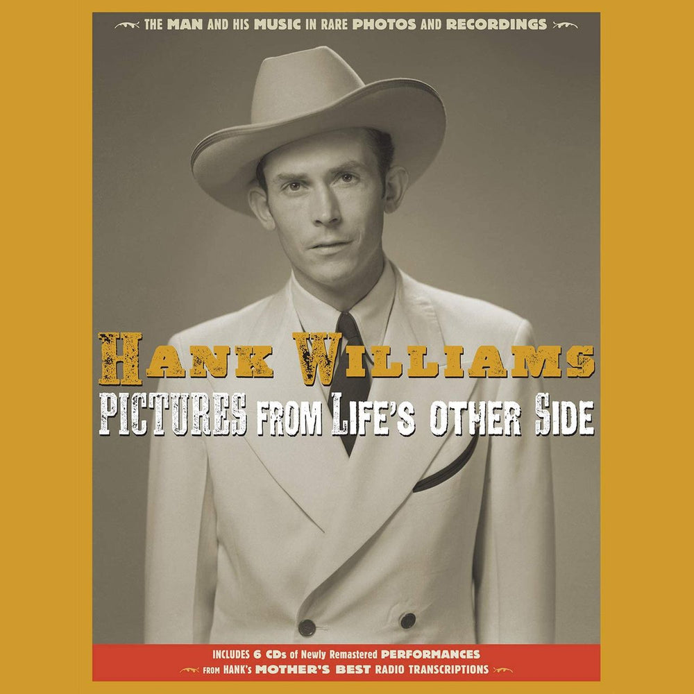 Hank Williams Pictures From Life's Other Side + Book - Sealed Box US CD Album Box Set