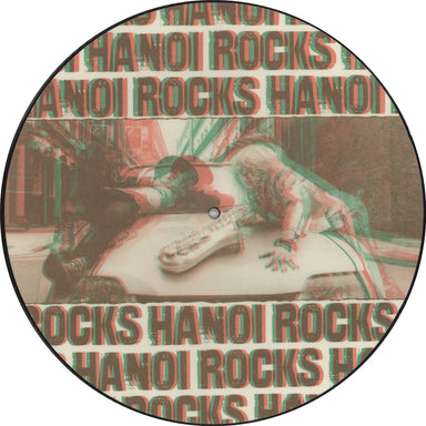 Hanoi Rocks Don't You Ever Leave Me UK 12" vinyl picture disc (12 inch picture record) WA4885