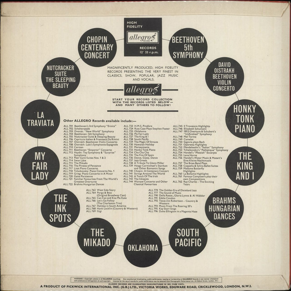 Happy Harry And His "Two-Beat" Six Music From The Roaring Twenties UK vinyl LP album (LP record)