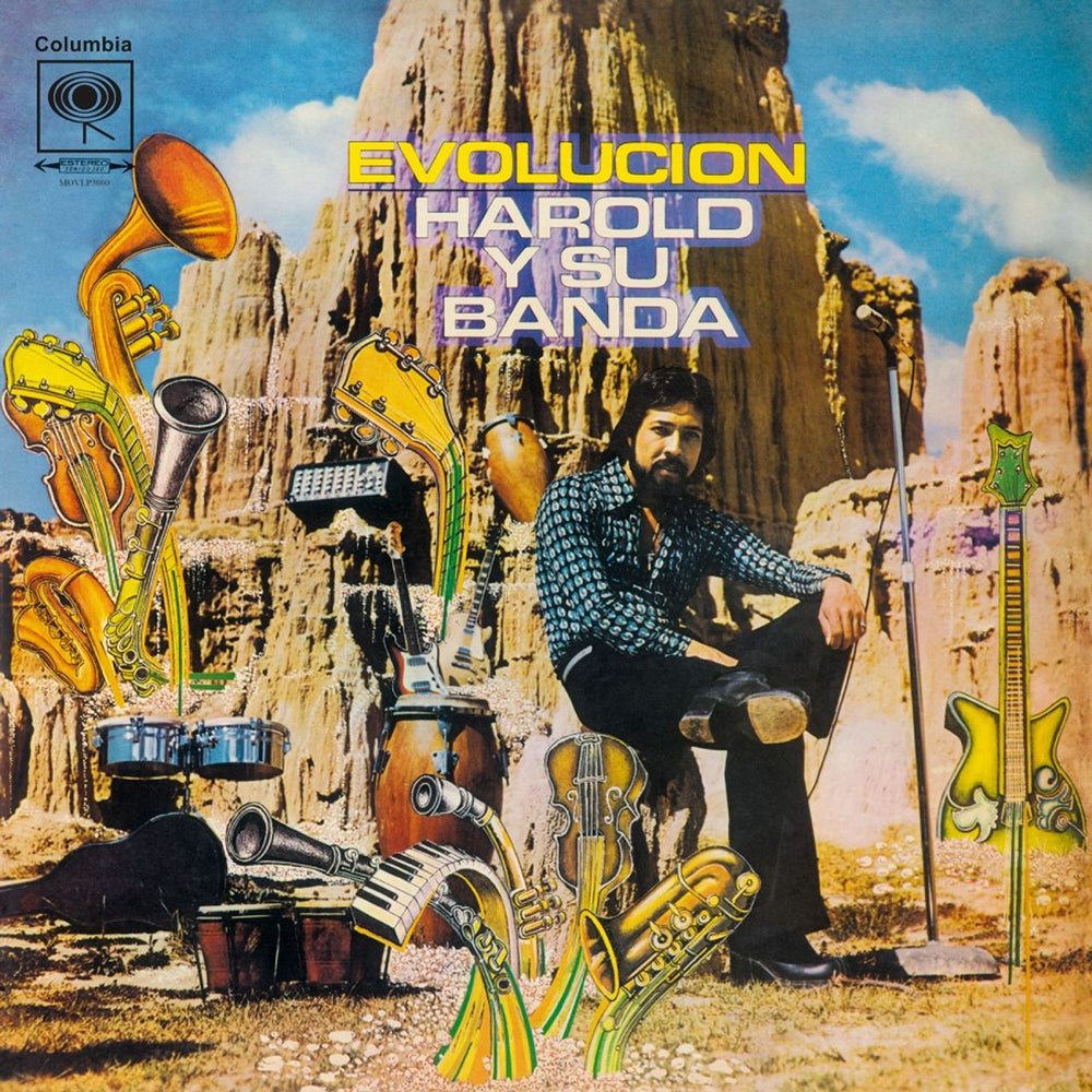 Harold Y Su Banda Evolucion - Translucent Green Vinyl UK vinyl LP album (LP record) 4G2LPEV794557