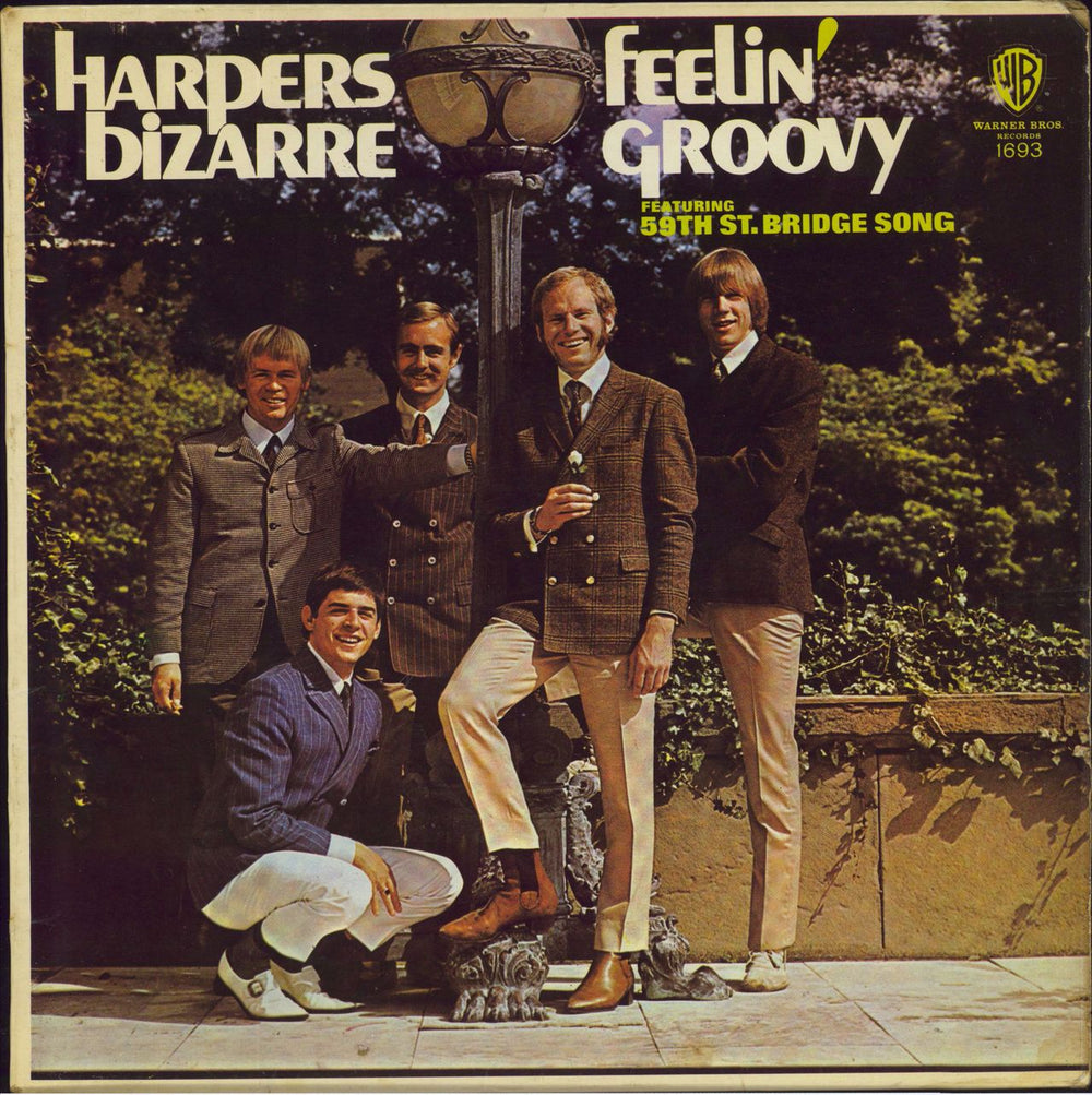 Harpers Bizarre Feelin' Groovy UK vinyl LP album (LP record) W1693