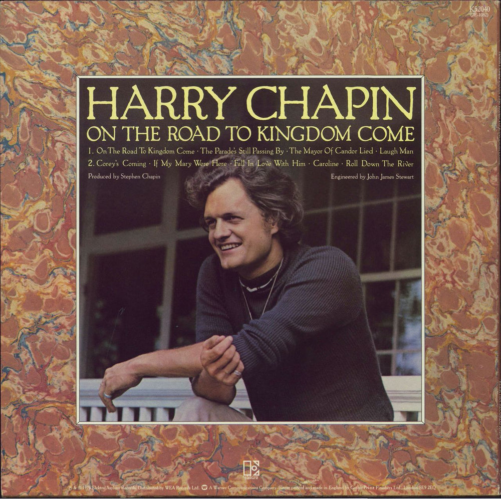 Harry Chapin On The Road To Kingdom Come - red label UK vinyl LP album (LP record)